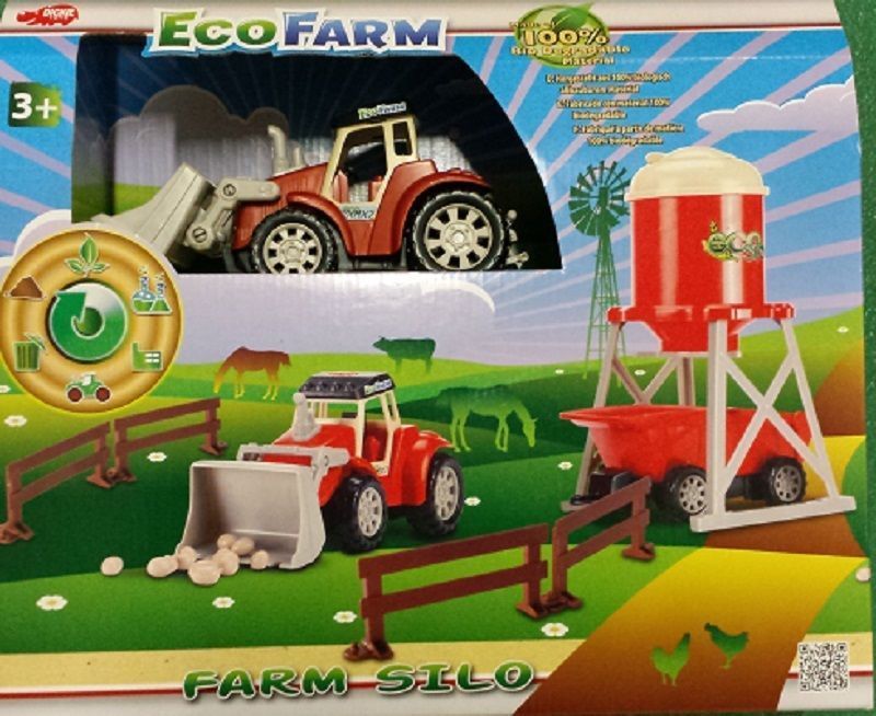 Набор Эко-ферма с трактором, 2 вида  